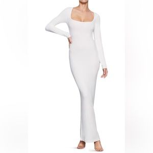 Skims Soft Lounge Long Sleeve Dress